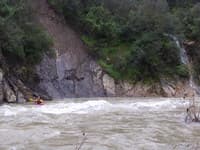 Wavetrain and waterfall