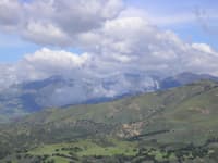 Snow on the peaks