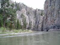 start of canyon