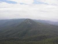 View of Hawks Bill from Table Rock