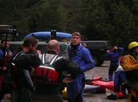 parking lot at the trail head