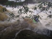1st falls on otter creek from above