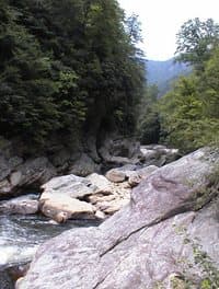 Looking back up at the first big one