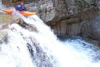 (JH) Adam on the second descent of St Mary's Falls