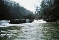 grotto from down stream