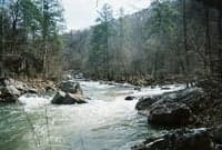 confluence of short and scharam creeks