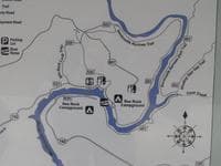 Map of Rockcastle Narrows and Trails