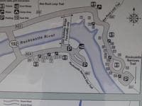 Map of Bee Rock Campground.