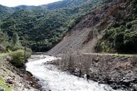 Landslide on Main Merced