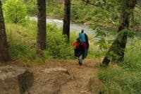 Kayaker Trail at Moore Creek