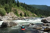 Snoden Creek Rapid from the left