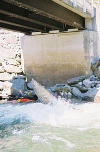 Canoe Ender at Hell Hole