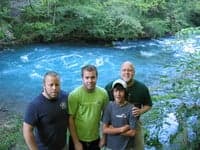 Barry, Brian, Ben Andrew @ Greer Spring