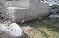 Dinkey Creek-painted gauge