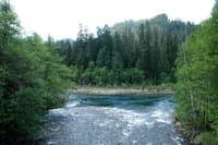Collawash confluence with Clackamas