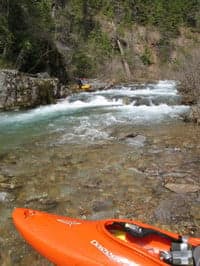 S-turn rapid - Middle Fork Big Creek