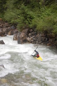 Leland Enters the Flume