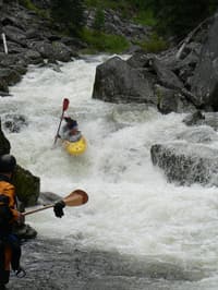 Finishing the first large class V rapid