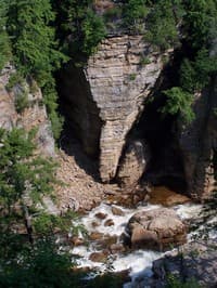 Left Side of Elephant Rock, Ausable