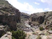 Upper Fremont Canyon above the box