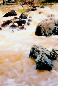 Middle Line, Leaning Rock Rapid