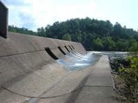 Rereg dam on Lower Mt. Fork