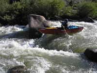 Boofing on the Laramie