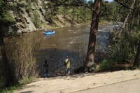 Poudre Park Access Steps