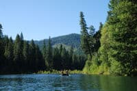 Paddling Across the Resevoir