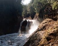 Gorge Falls (25') on the Black River in Michigan's Upper Peninsula.