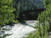 Tumwater Canyon Footbridge