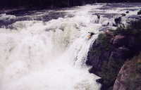 Lower Mesa Falls, top drop