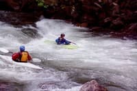 Haleigh Byrd at Lesser  Wesser Falls