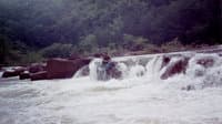 Dave Wilson running  the Upper Ocoee