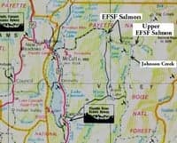 Yellow Pine Road Map