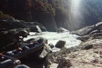 Top of Ruck-A-Chucky Falls from Upstream