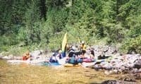 Beach at Deadman Campground