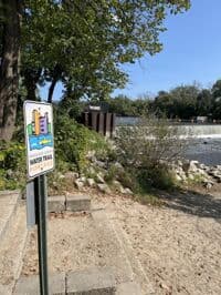 Thiensville Village Park -- Return to river
