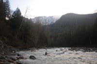 Rapid Approaching the High Bank