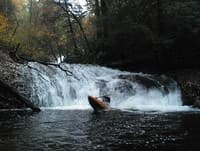 ledge below  Hickey gap falls