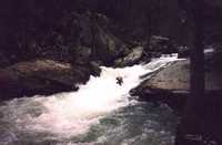 Lower shot of last drop