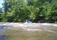 Raft Approaching Kelly's