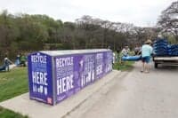 Cypress Bend Park Recycle Bin