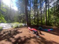 French Pete Campground put in