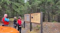 Salmon viewing trail info