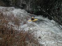 Catching air in the middle of Big Kahuna