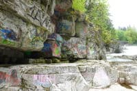Graffiti at Eagle Falls