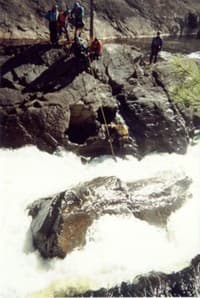 Rescue of Boat at Knife's Edge