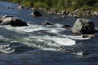 Hazard Rock view from river left belowTroublemaker