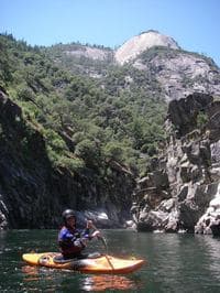 Jay exiting Bald Rock Canyon
